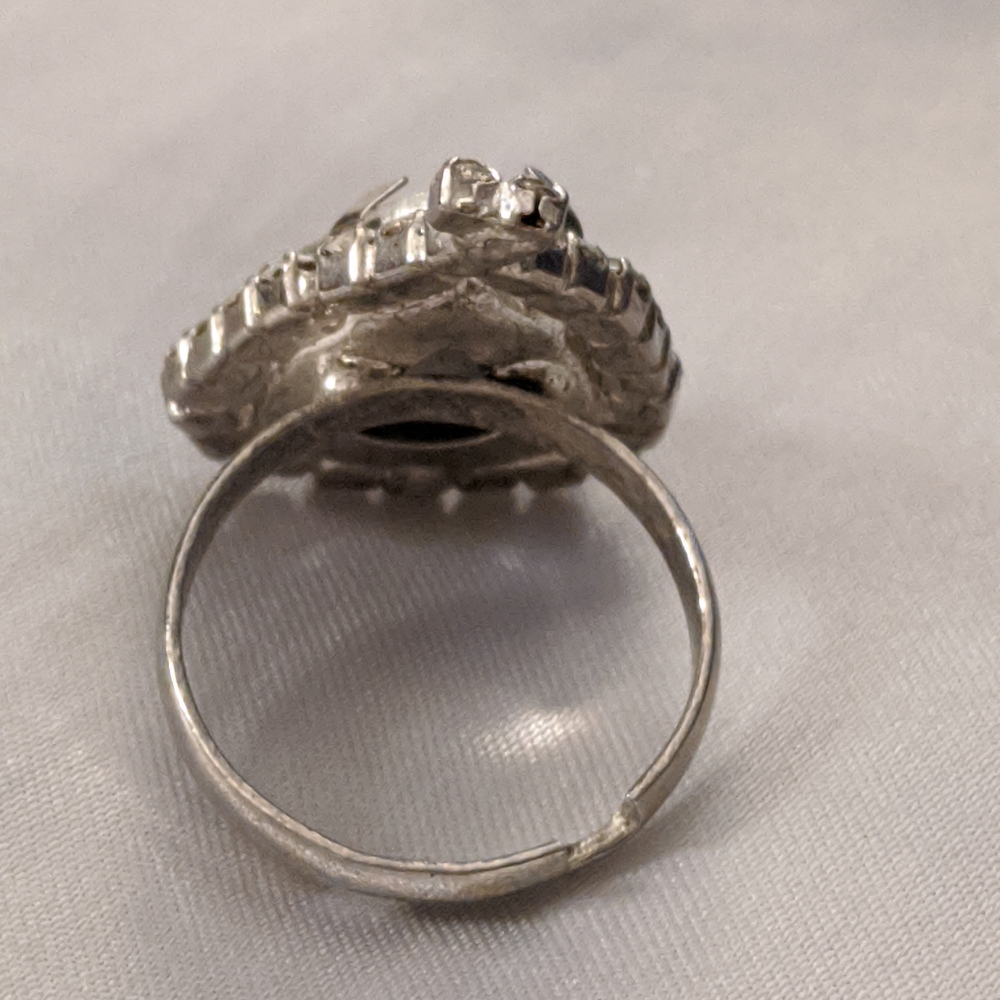 Beautiful Vintage Statement Ring (Adjustable) - image 8